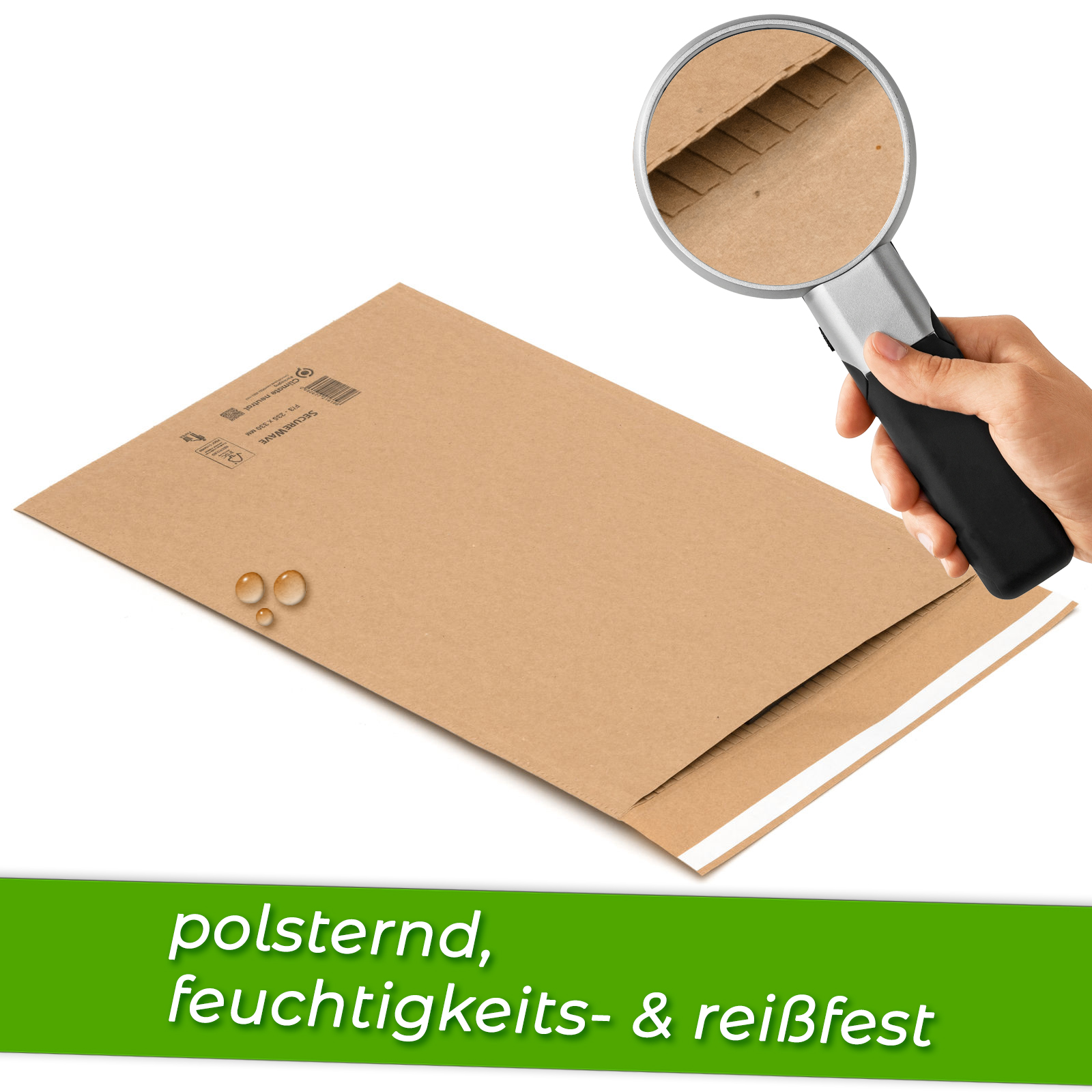 Papierpolstertaschen Luftpolstertaschen Luftpolsterversandtaschen 100 Papier