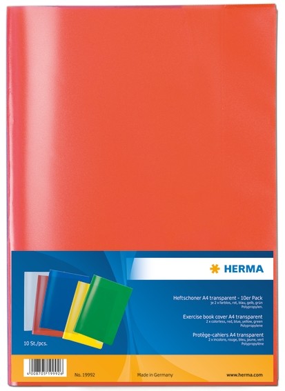 HERMA 19992 Sortierung Heftschoner A4 transparent